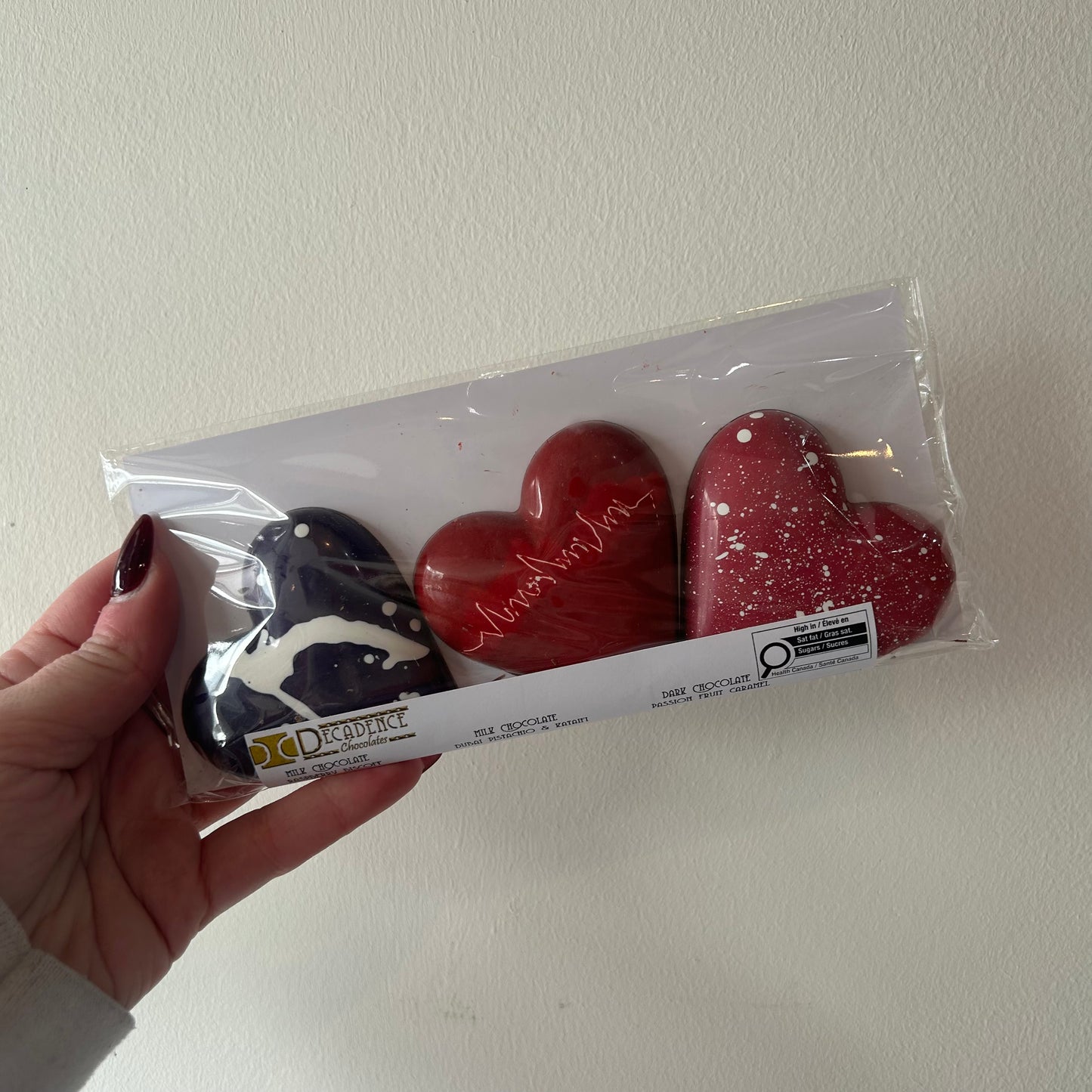 Decadence Chocolates Valentine's Heart Set