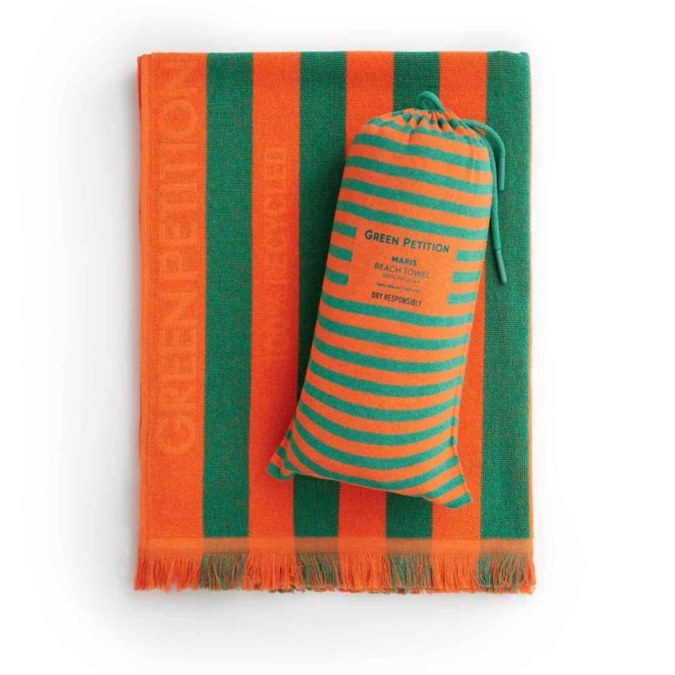 Green Petition Beach Towels - Maris