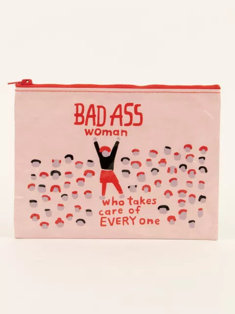 Blue Q Large Zipper Pouch