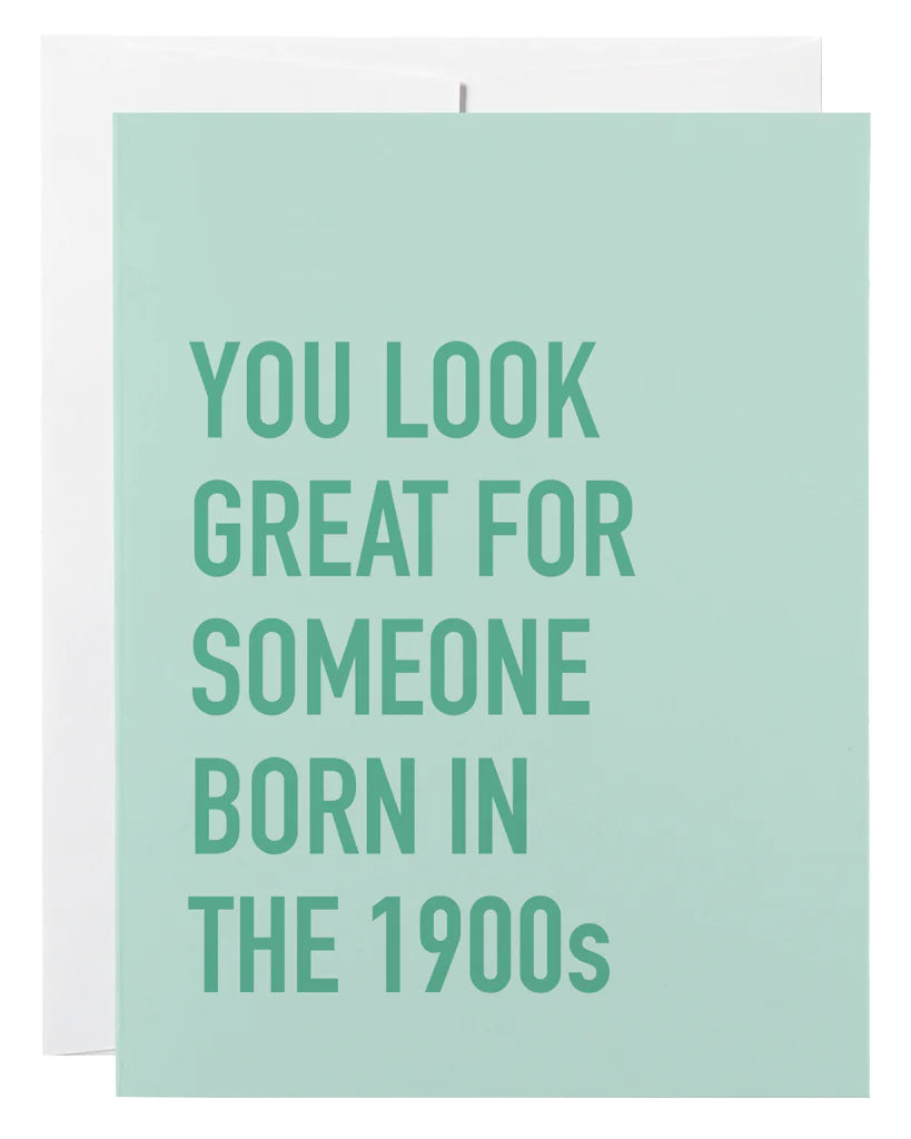 Classy Cards - Born In The 1900’s