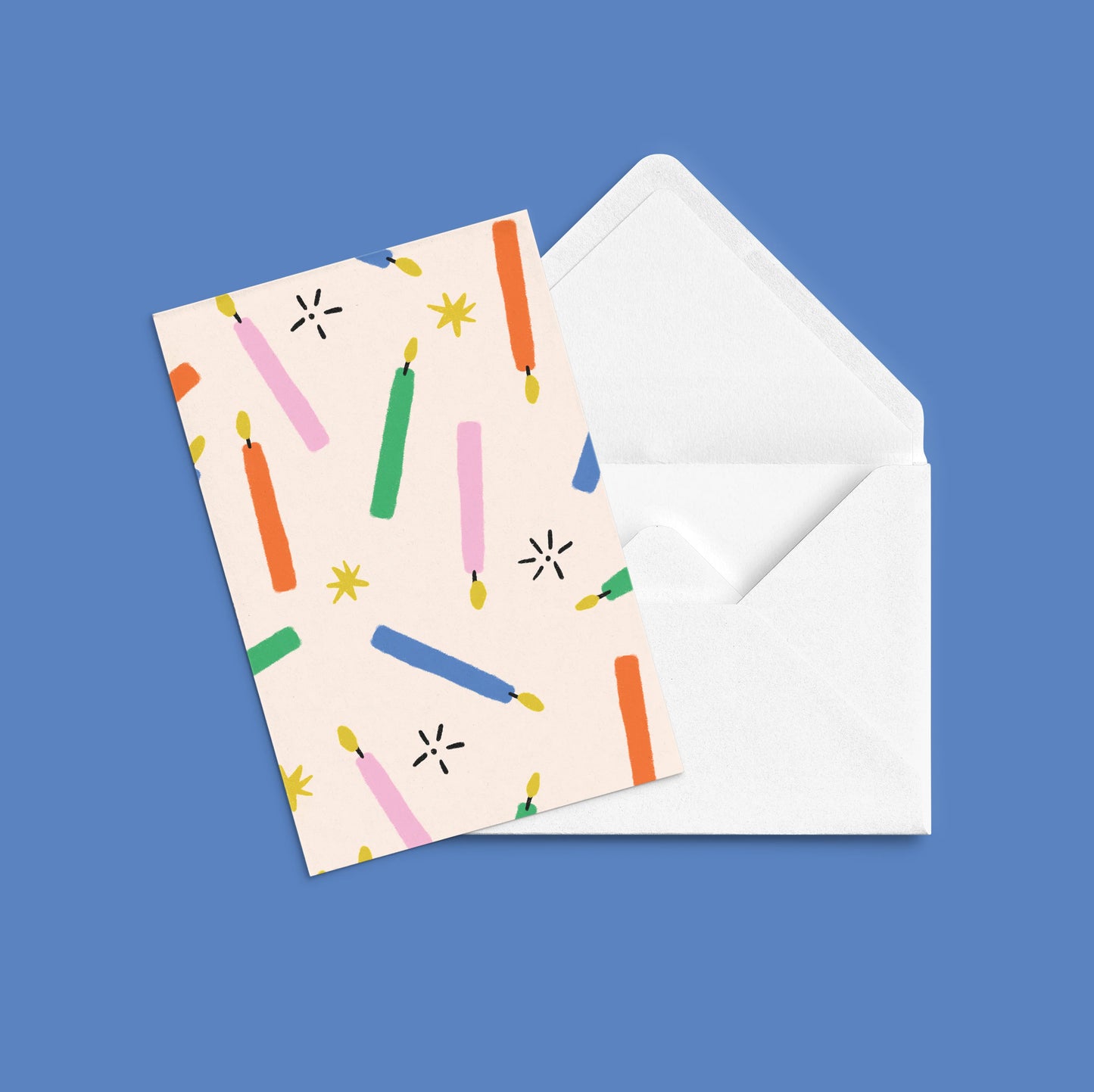 Anne Julie Dudemaine Card - Birthday Candles