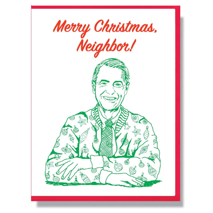 Smitten Kitten Card - Merry Christmas, Neighbor!
