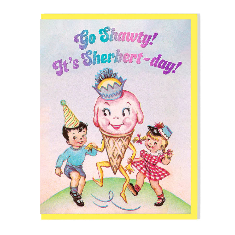 Smitten Kitten Card - Sherbert-Day