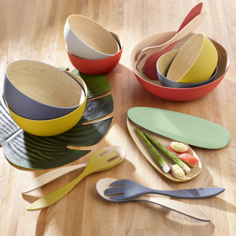 Bamboo Walnut Bowl - Set Of Four (14cm)