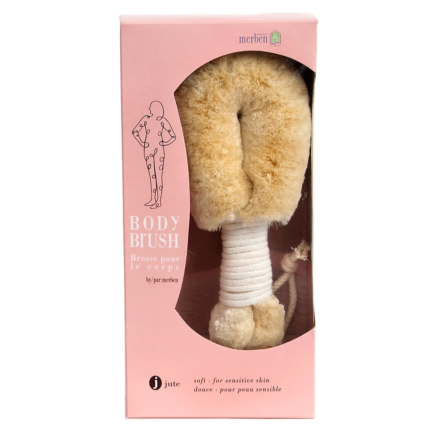 Merben Body Brush (With Handle)