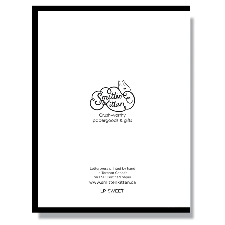 Smitten Kitten Card - Congrats to the Sweet Couple