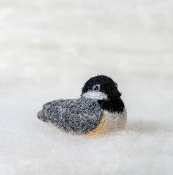 Spectacled Bear Hand Felted Ornament