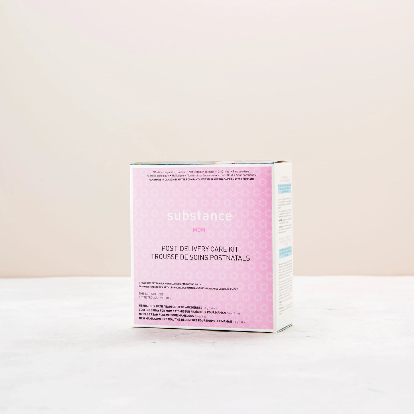 Substance
- Post-Delivery Care Kit