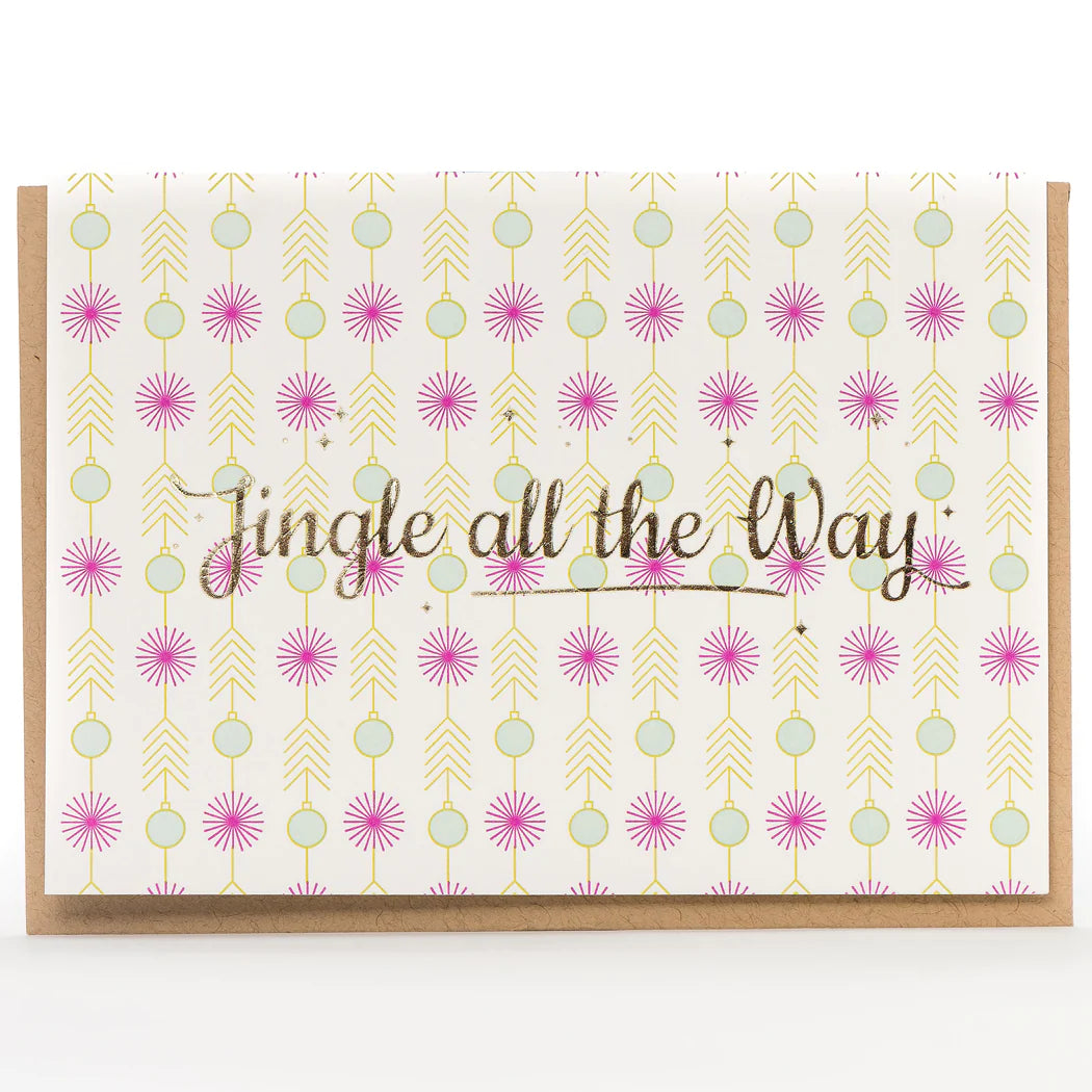 Porchlight Press Card - Jingle All The Way