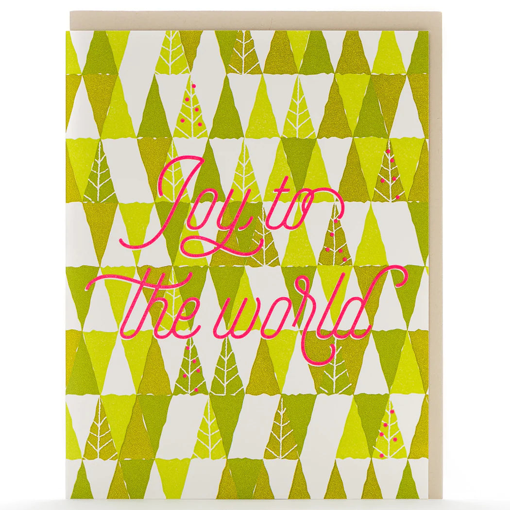 Porchlight Press Card - Joy To The World