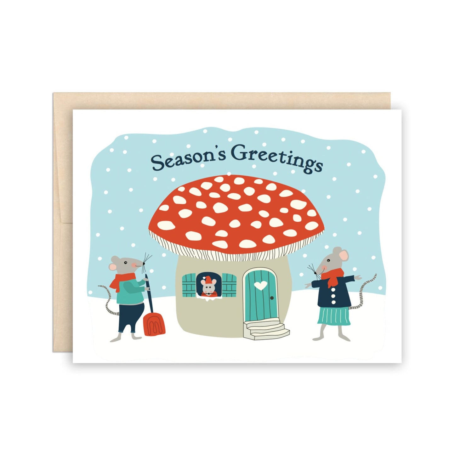 The Beautiful Project - Season’s Greetings Mushroom