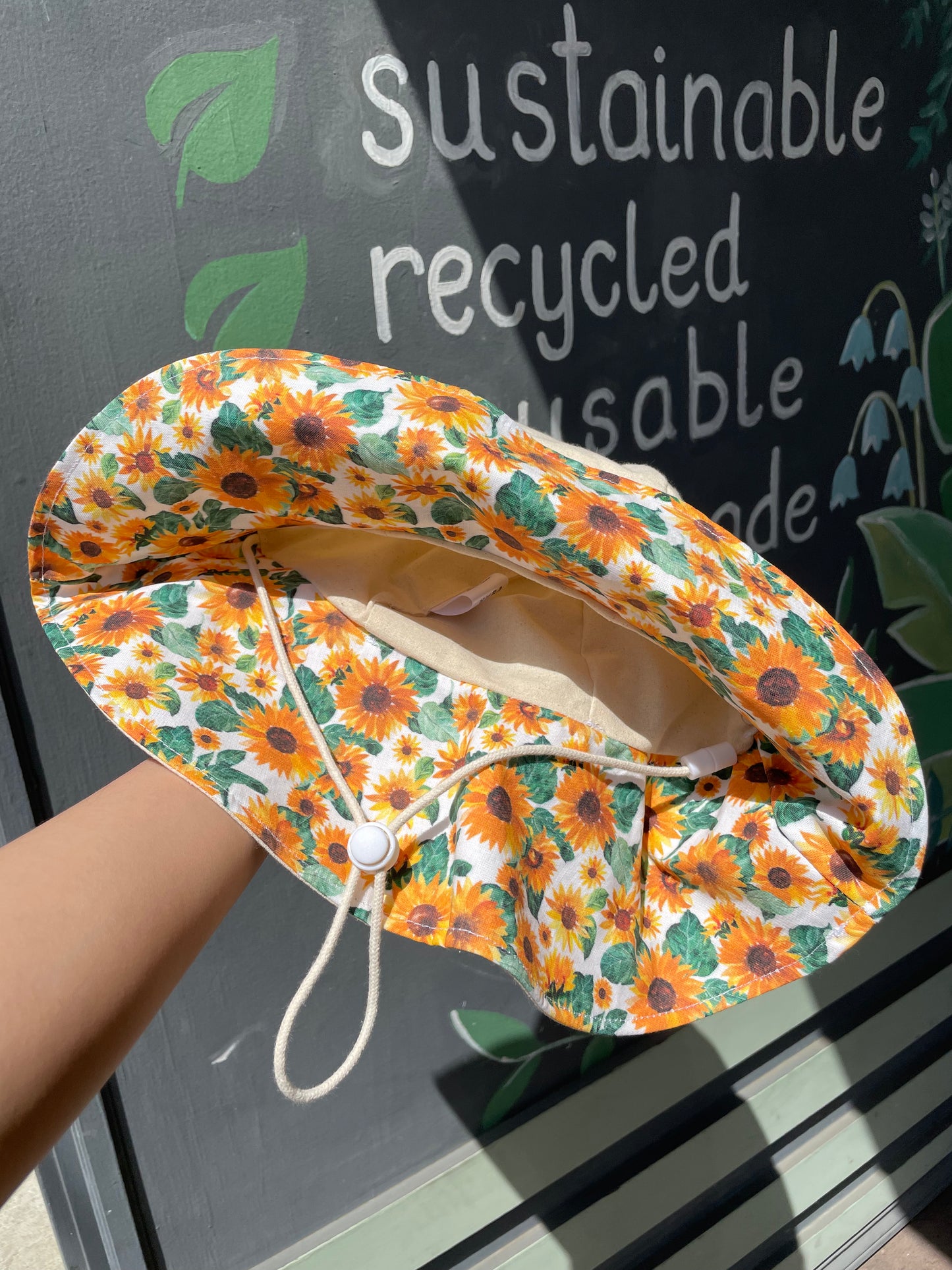 Handmade Cotton Floppy Summer Hat (Adult)