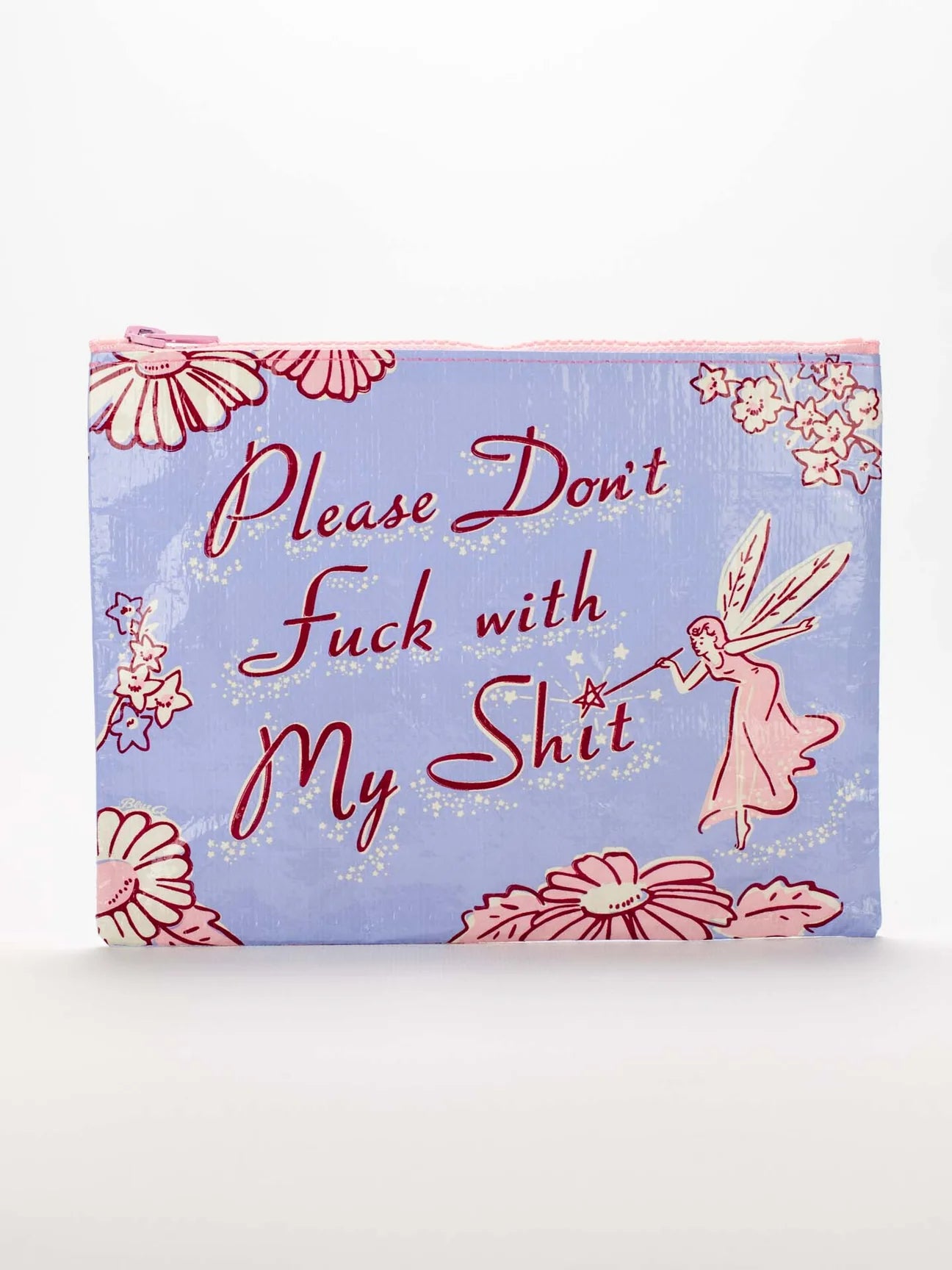 Blue Q Large Zipper Pouch