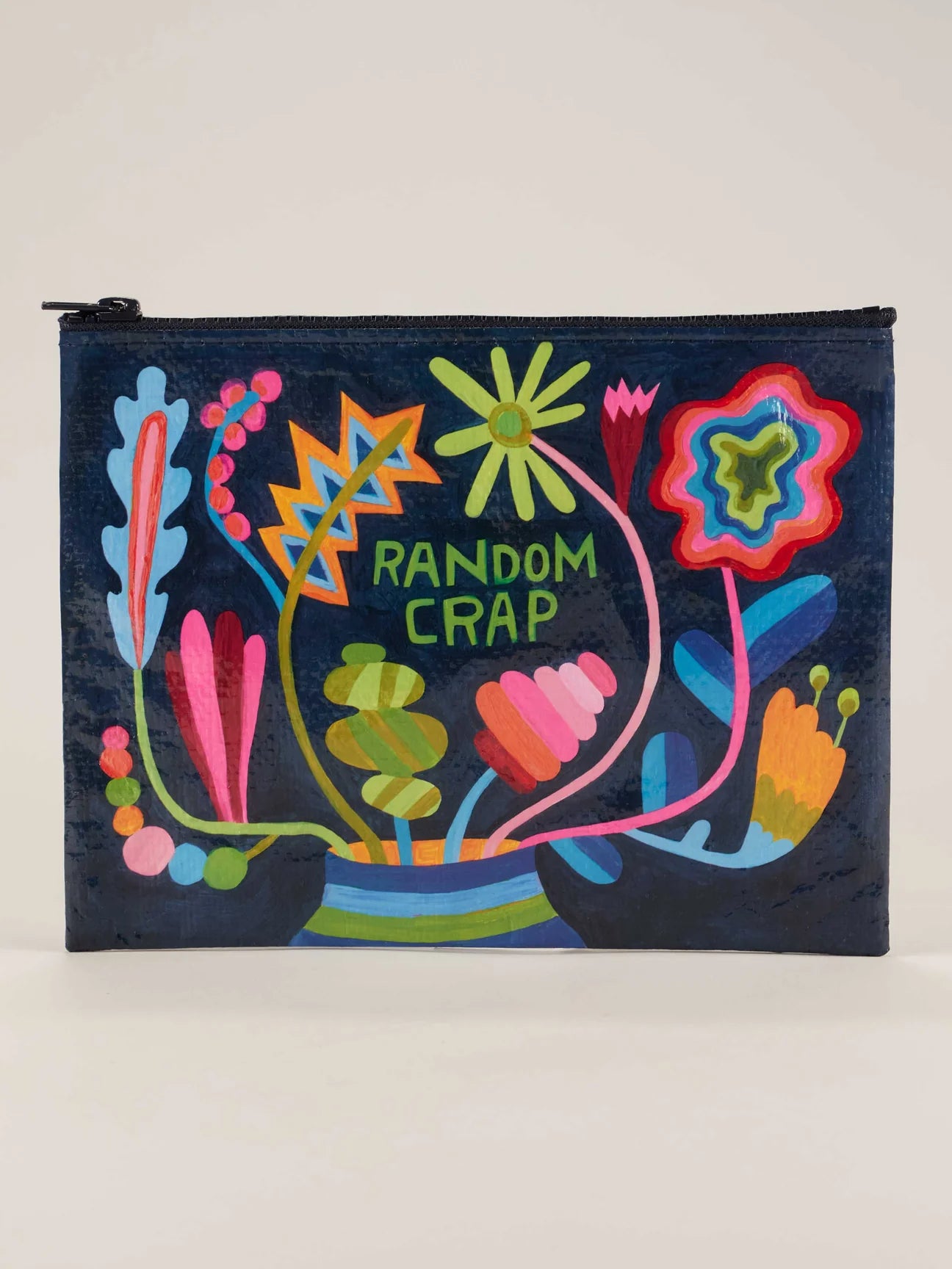 Blue Q Large Zipper Pouch