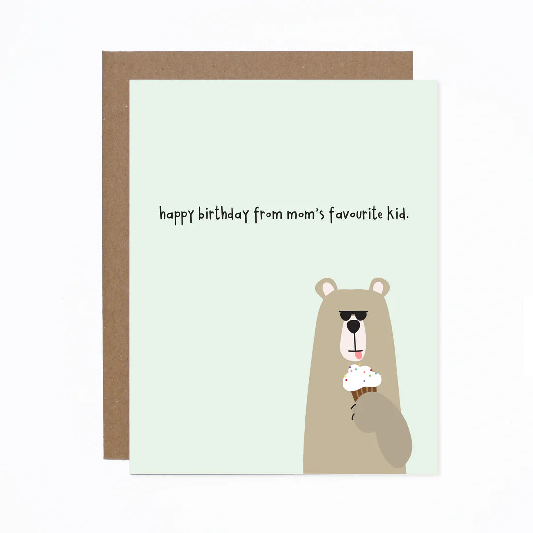 Carolyn Draws Card - Mom’s Favourite Kid