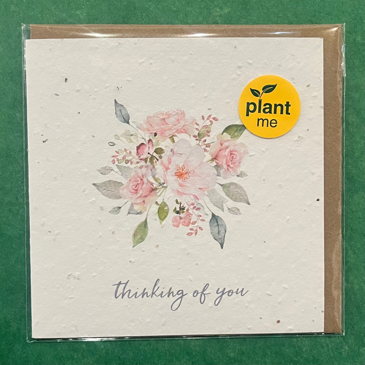 Okku Plantable Card - Thinking of You Bouquet (Sympathy)