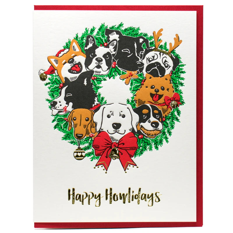 Porchlight Press Card - Happy Howlidays