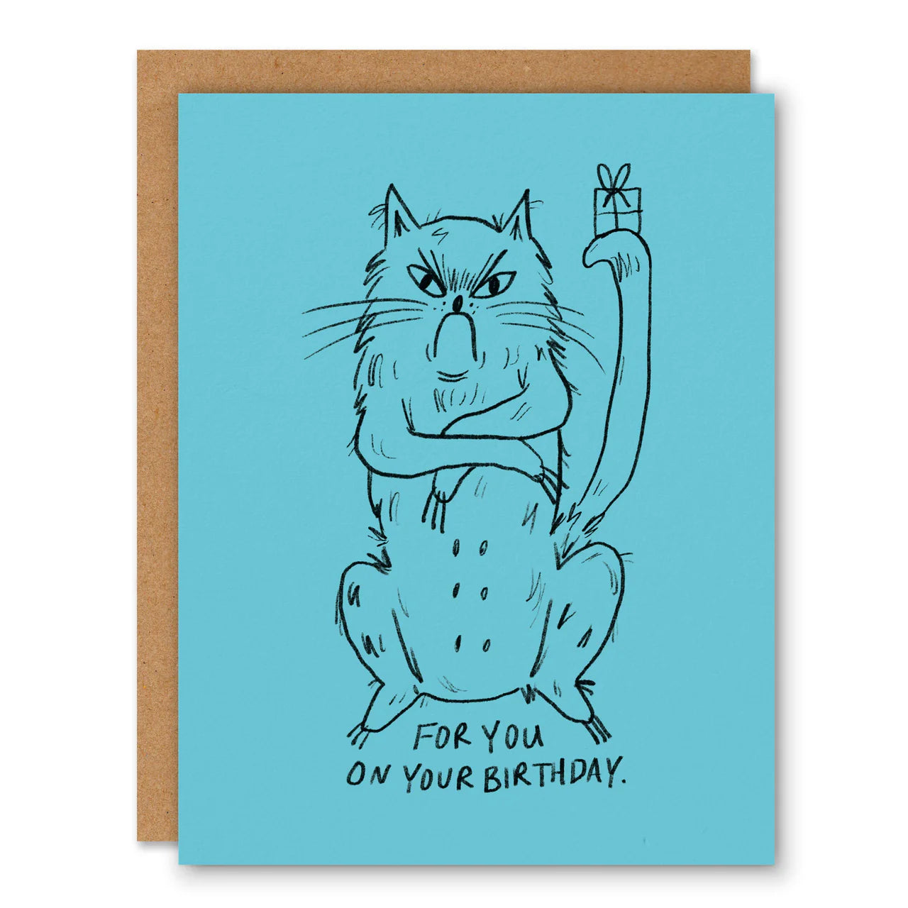 Badger and Burke Card - Snitty Kitty Little Gifty