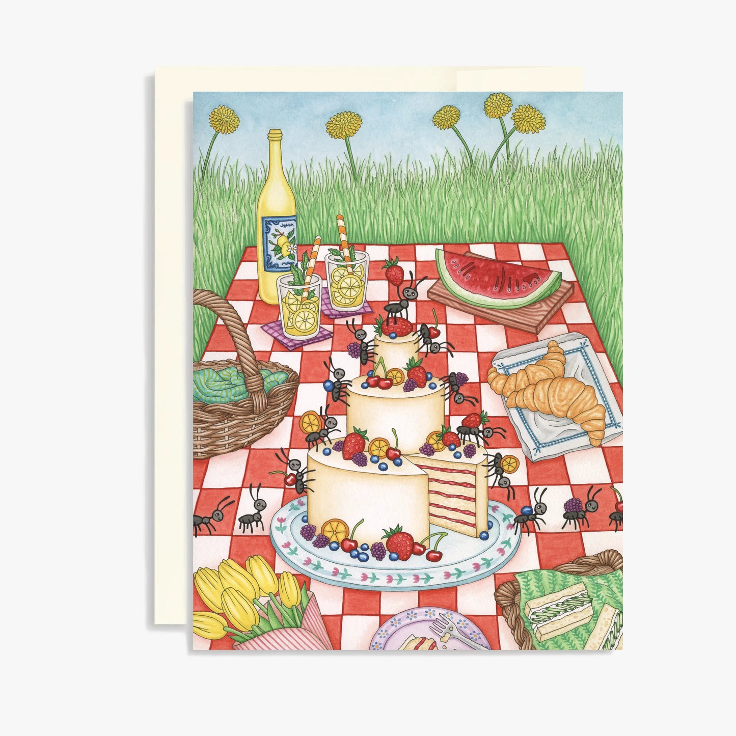 Keepsake Studio Card - Birthday Picnic