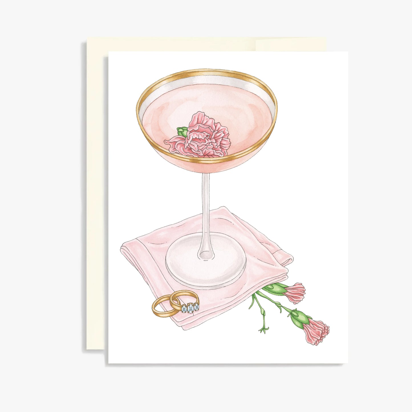 Keepsake Studio Card - Engagement Cocktail