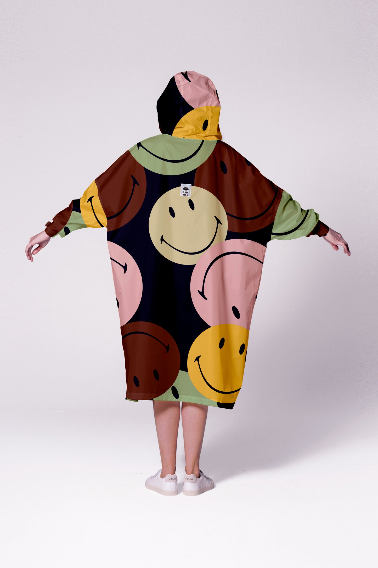 Rain Kiss Recycled Rain Poncho