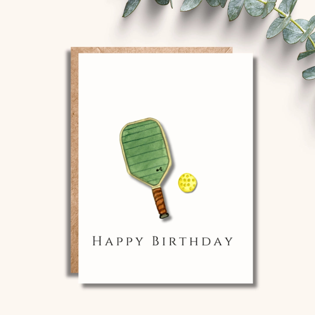 Amy Rae Maker Card - Pickleball Birthday
