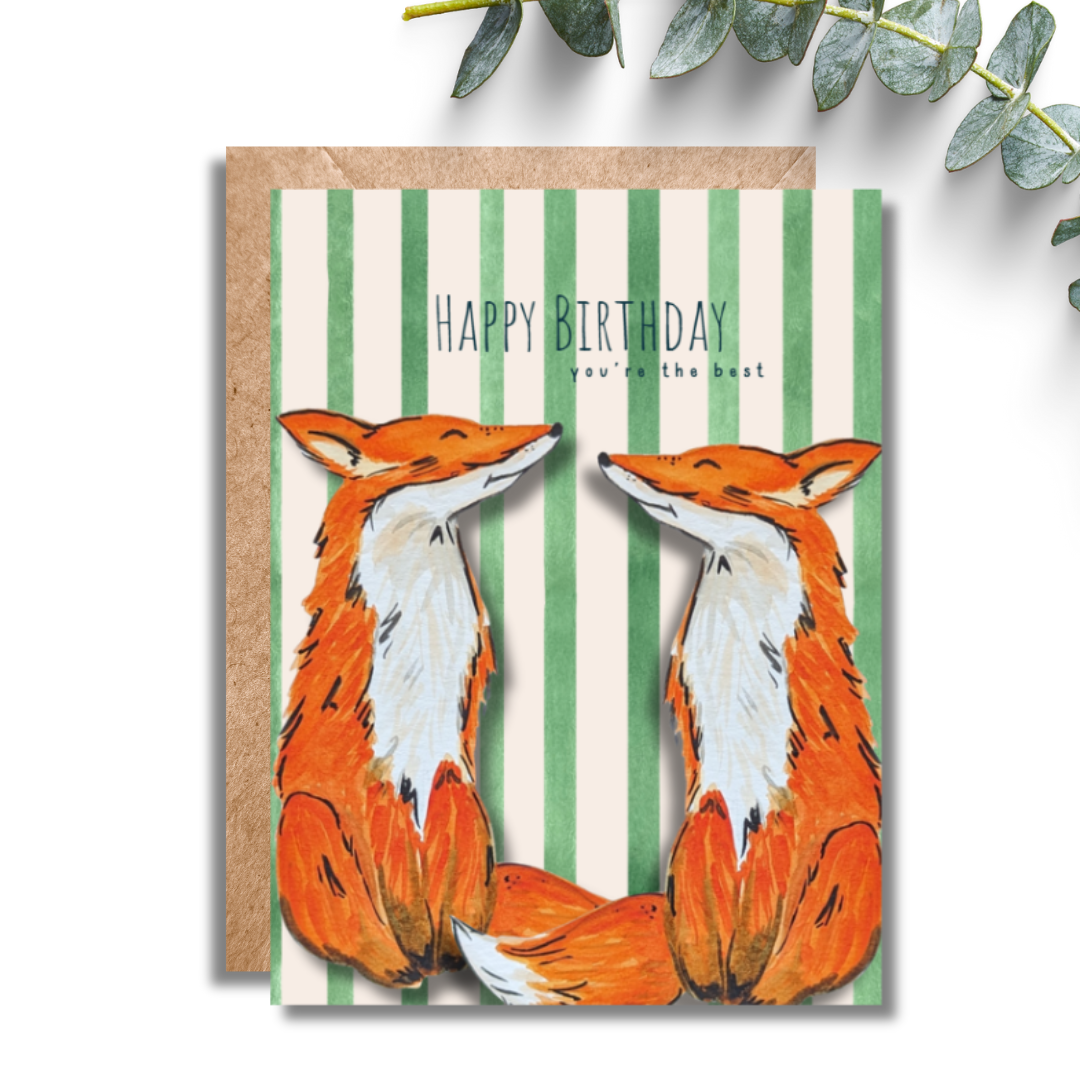 Amy Rae Maker Card - Birthday Fox