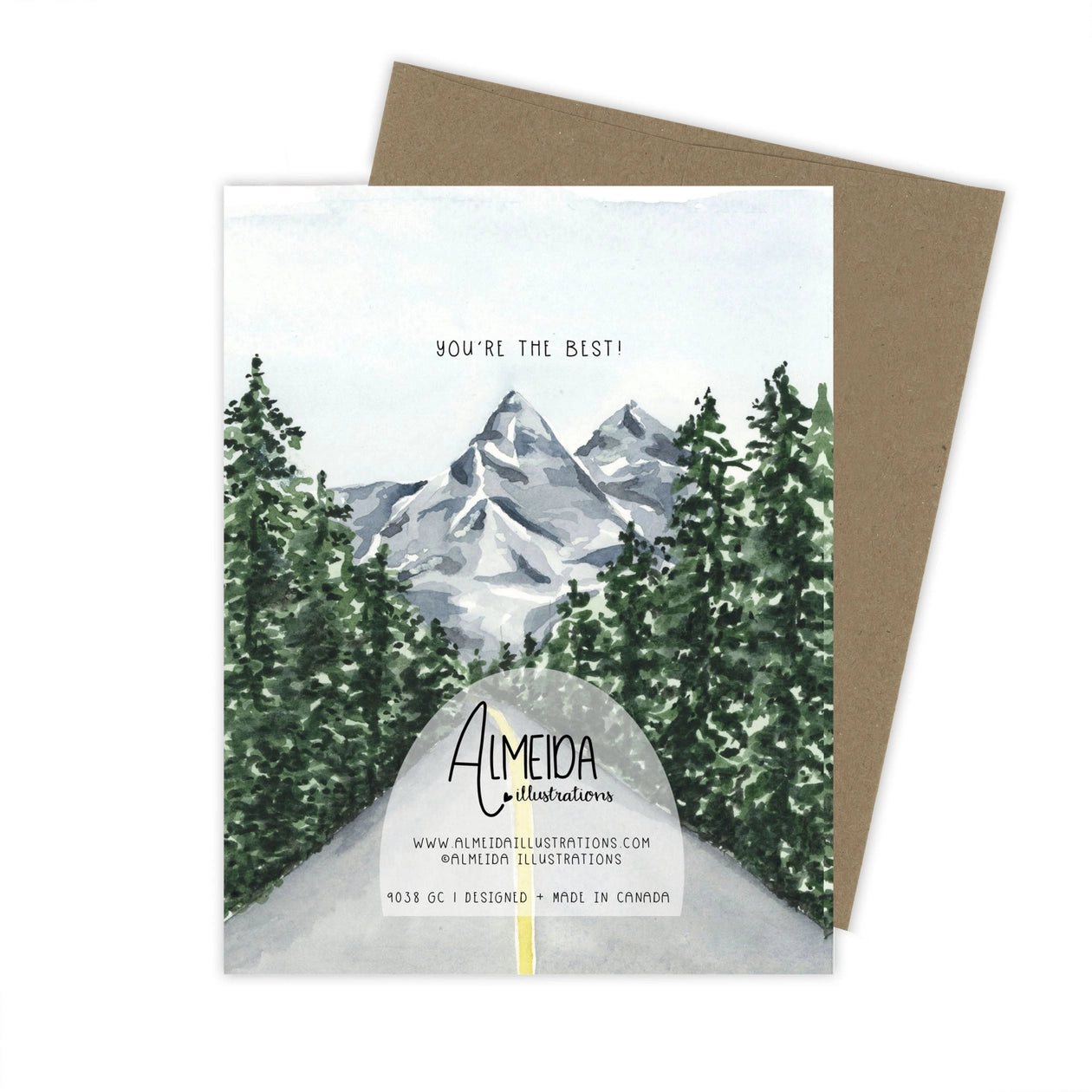Almeida Illustrations Card - Paving The Way