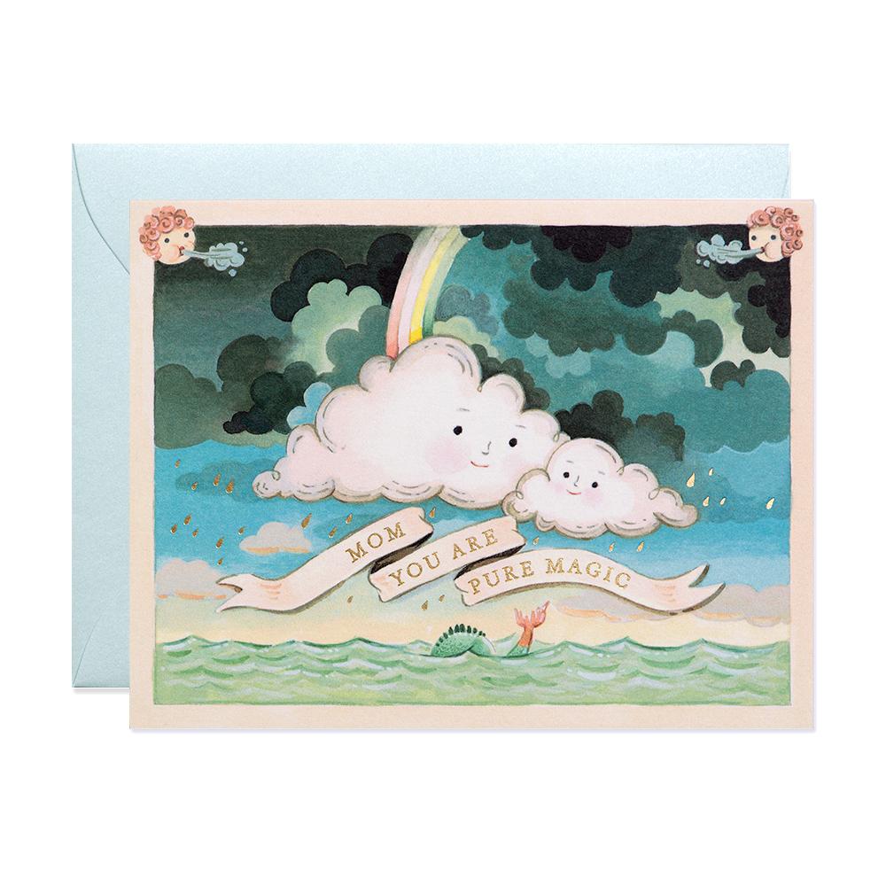 JooJoo Paper Card - Mother's Day Clouds
