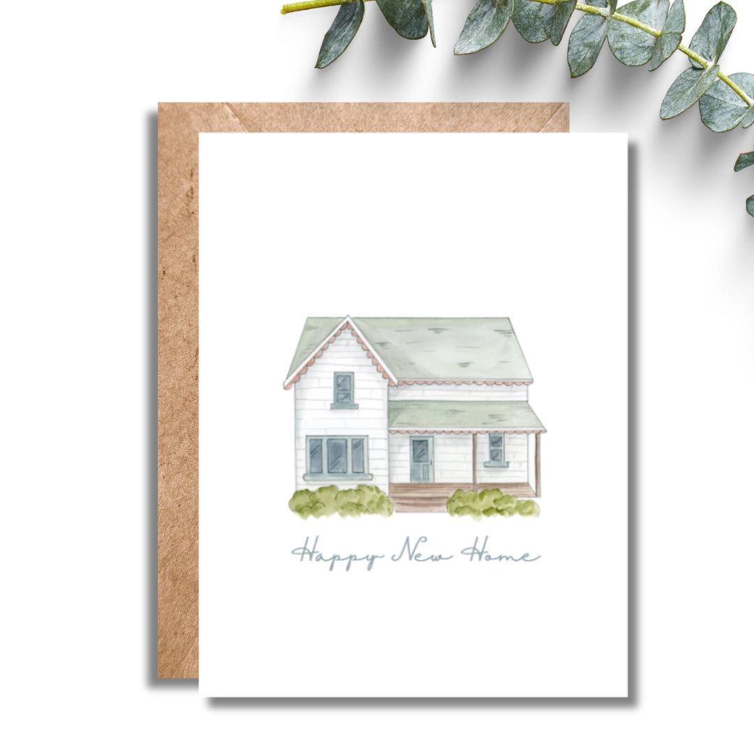 Amy Rae Maker Card - Happy New Home (House)