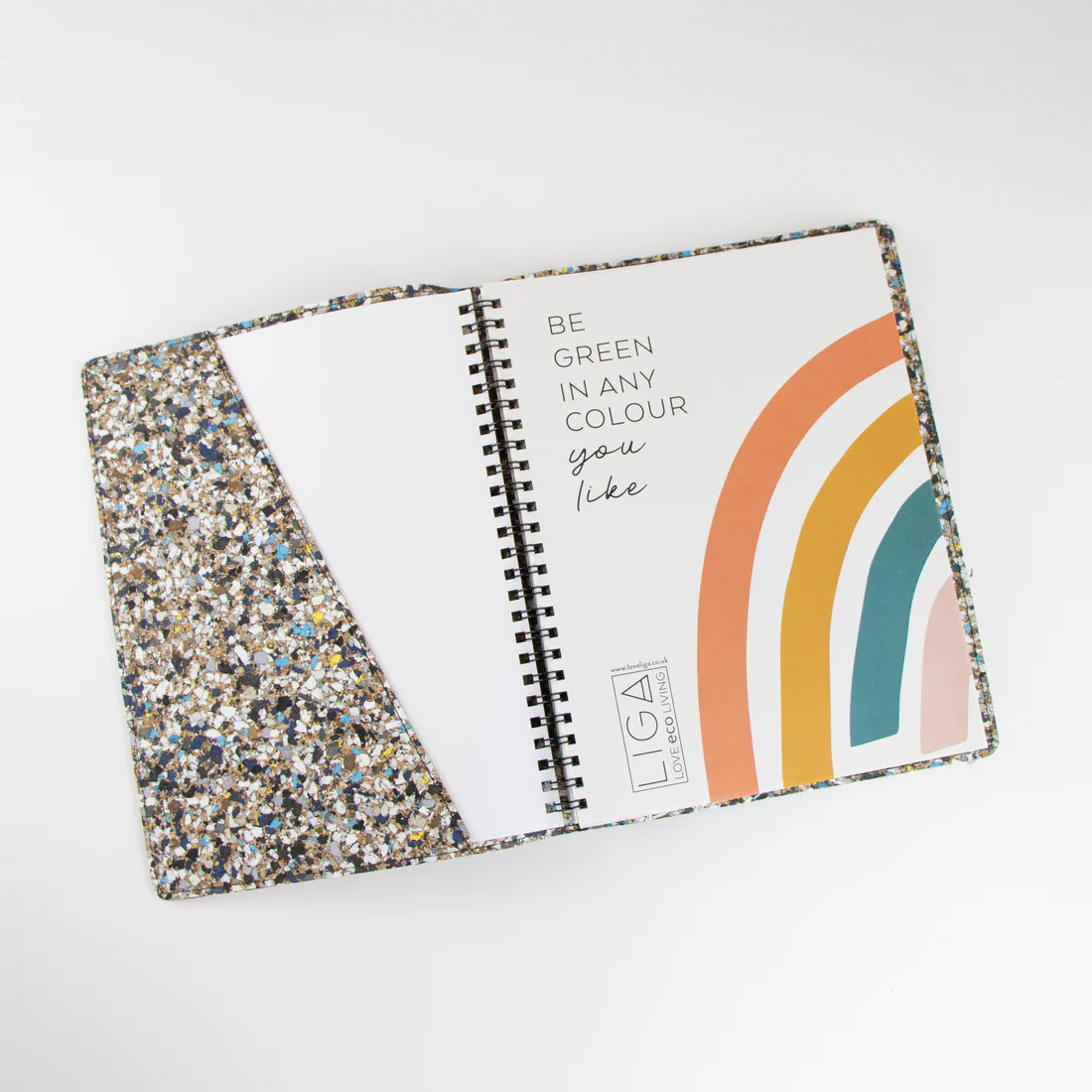 LIGA Recycled Plastic & Cork Notebook
