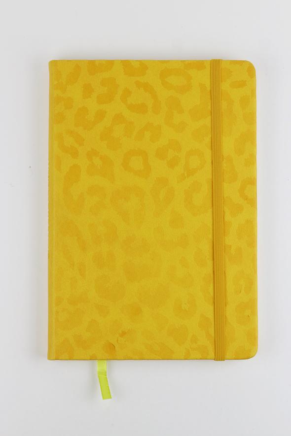 Onyx + Green Hard Cover Stone Paper Notebook