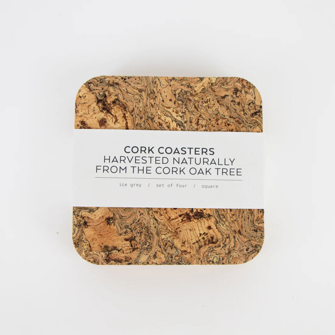 LIGA Natural Cork Coaster (Square)