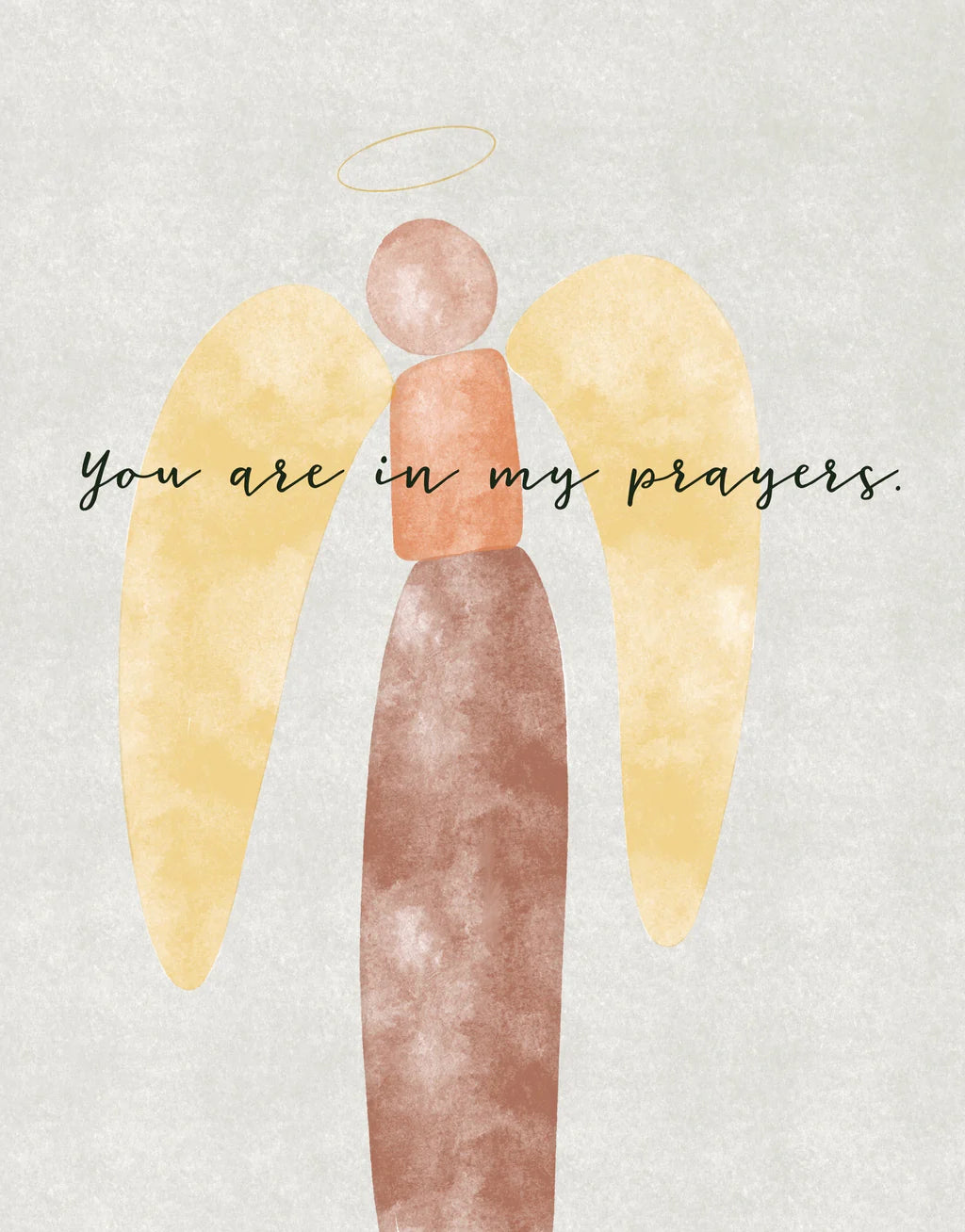 Poplar Paper Card - Sympathy Prayers
