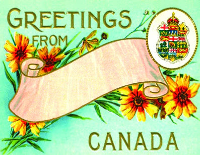 Canadian Culture Thing Card - Greetings From Canada