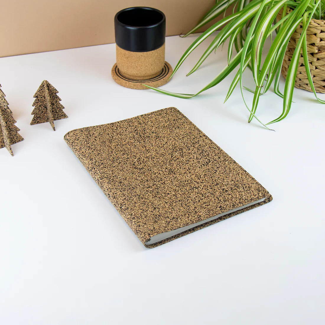 LIGA Recycled Plastic & Cork Notebook