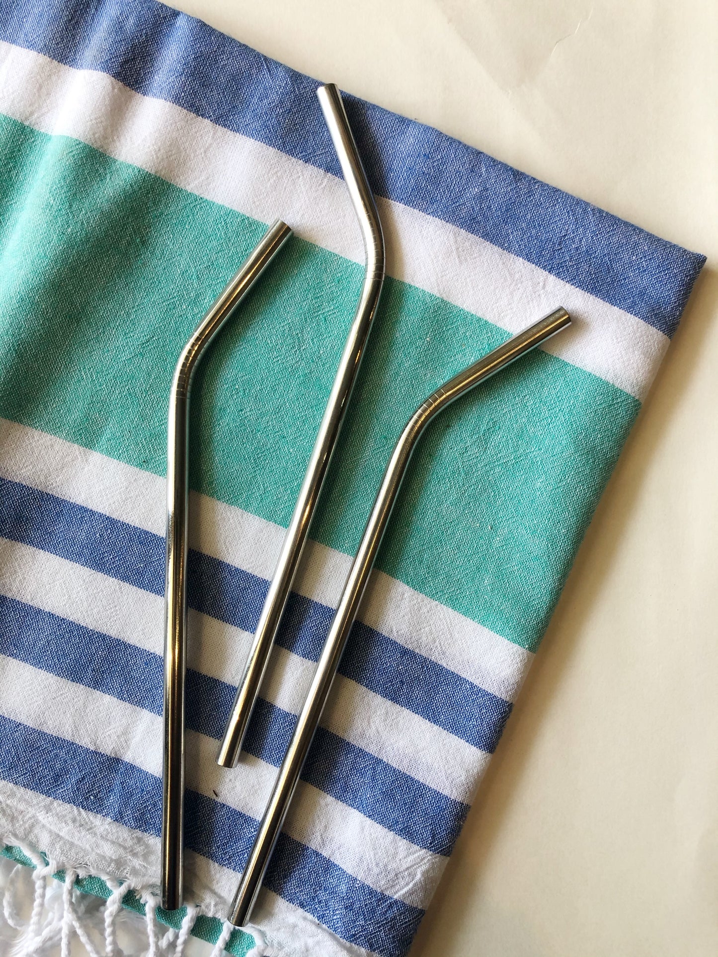 Onyx Reusable Stainless Steel Straw - SINGLE