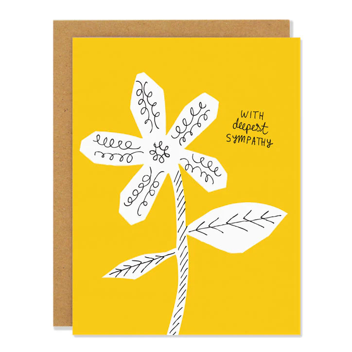 Badger and Burke Card - Deepest Sympathy