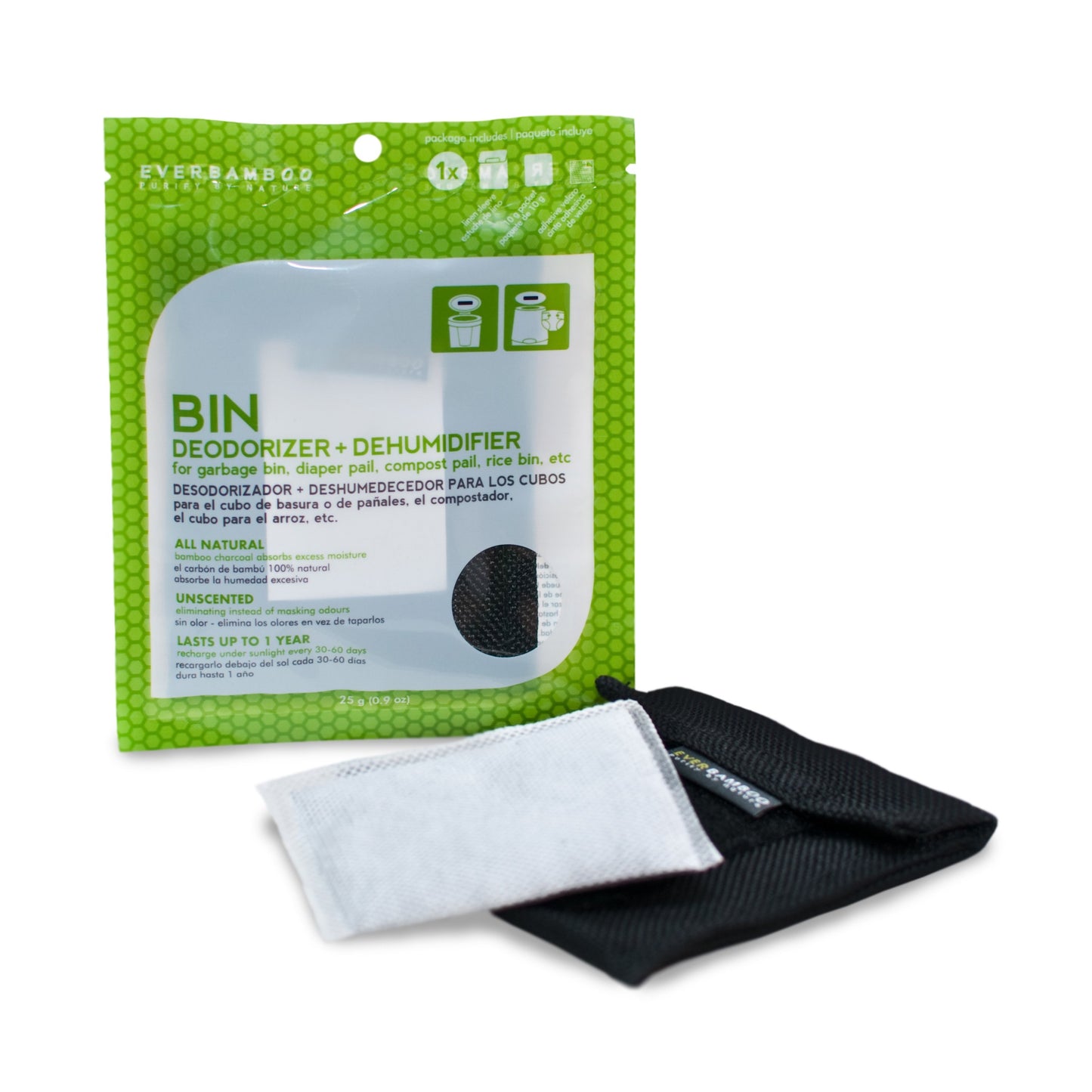 EverBamboo Bin Deodorizer+Dehumidifier