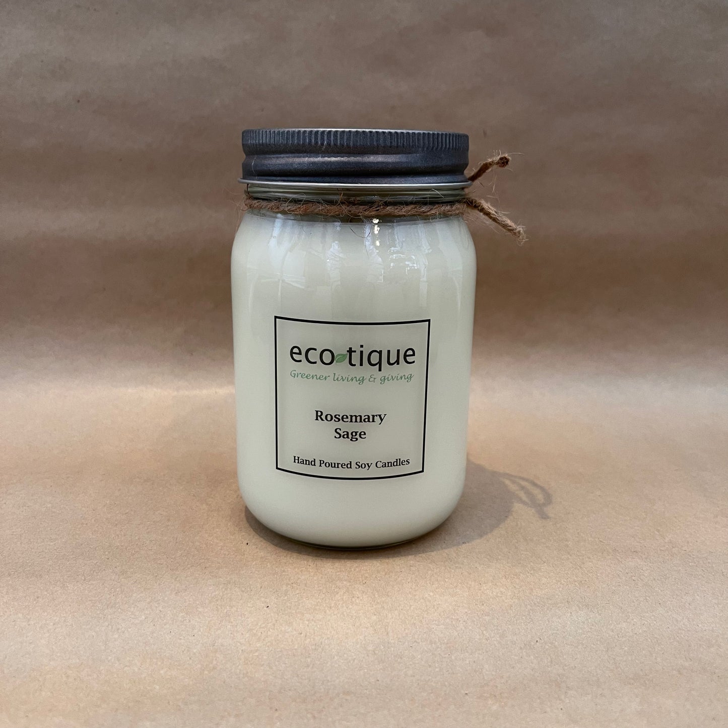 Ecotique Hand Poured Soy Candle - 16oz