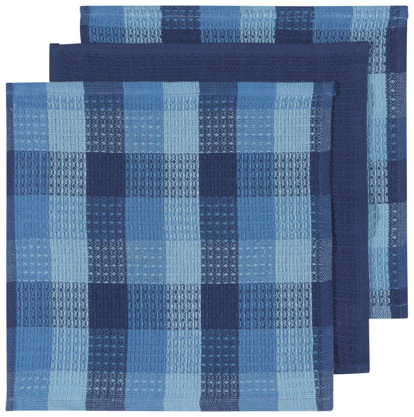 Cotton Check Dish Cloths