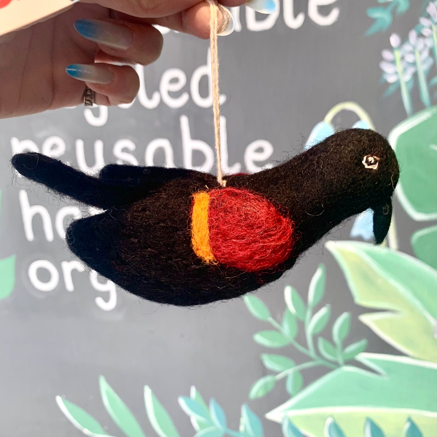 Hamro Felted Wool Ornament