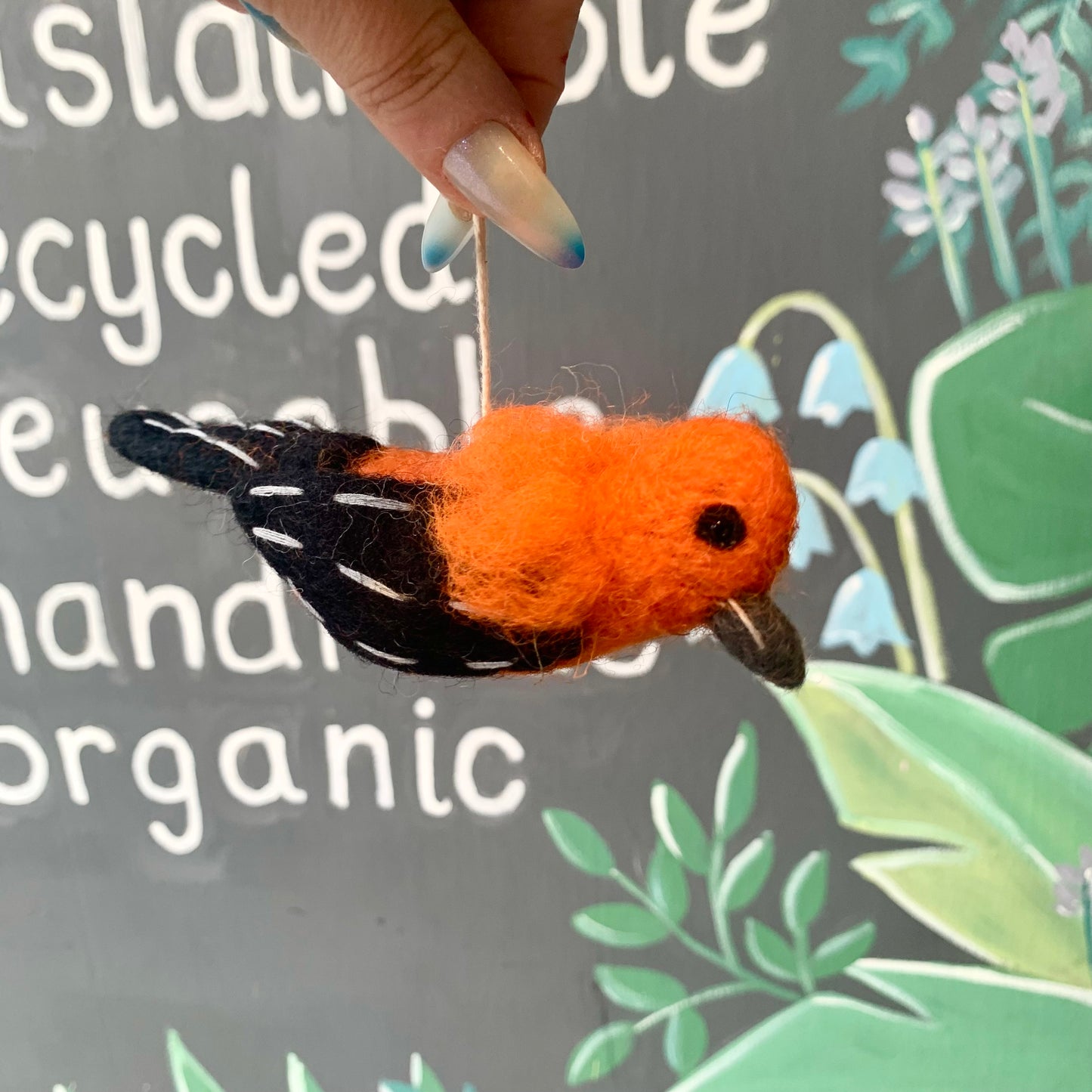 Hamro Felted Wool Ornament