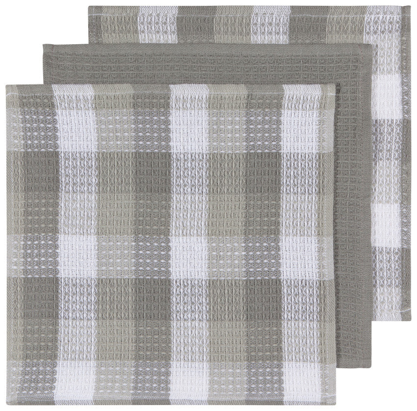 Cotton Check Dish Cloths