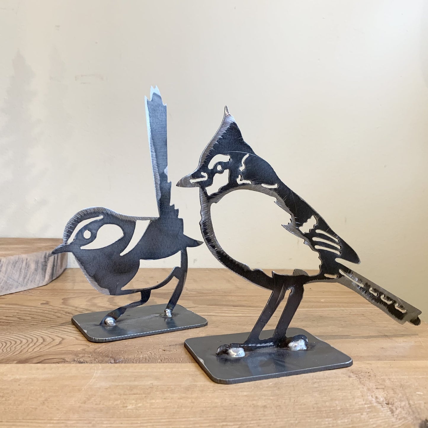 Reclaimed Metal Scupltures - Birds