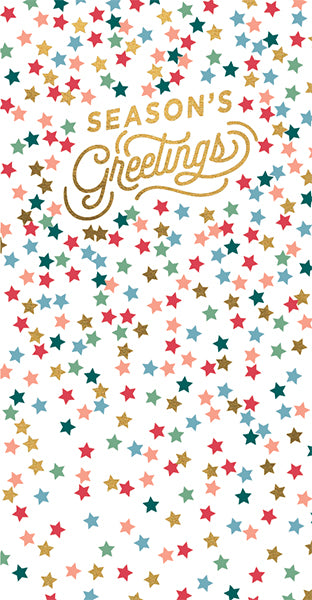 Wish Wallet Card - Season’s Greetings (Stars)