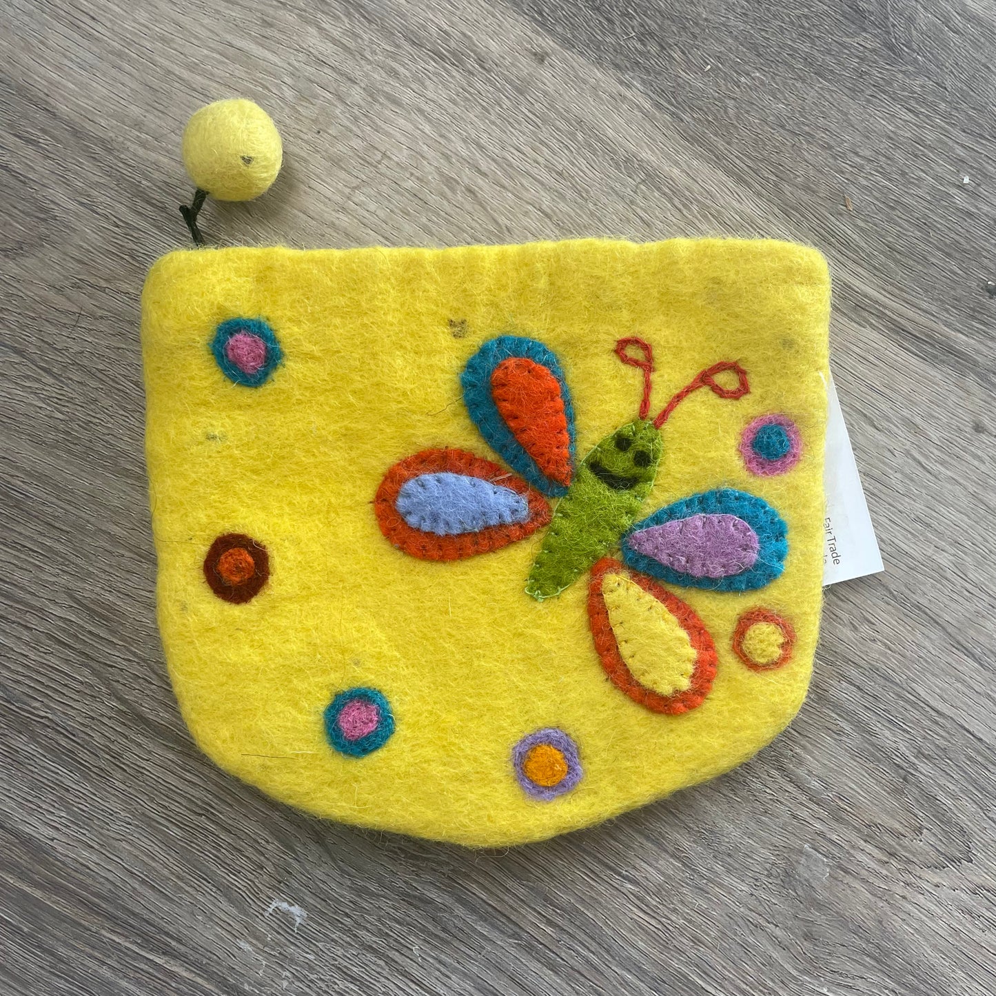 Hamro Felted Wool Coin Purse - Animals