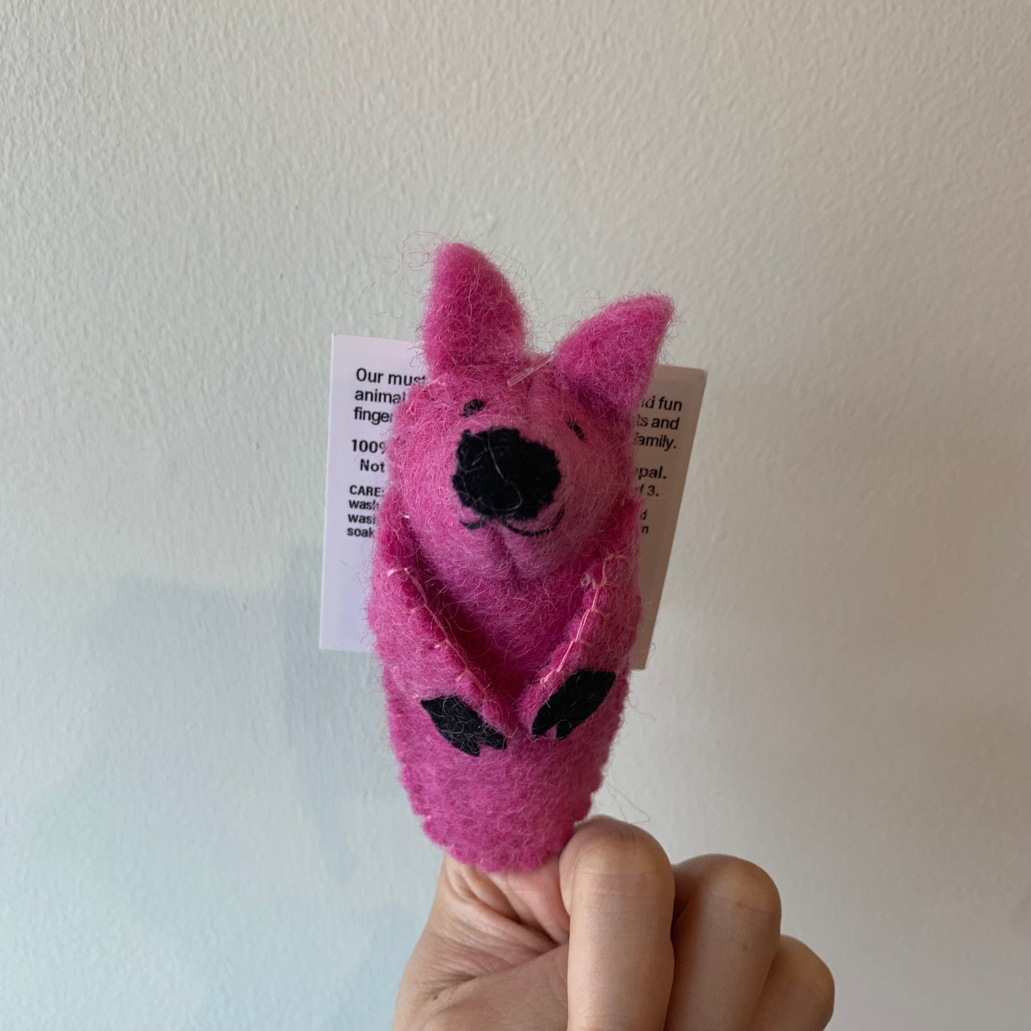Hamro Felted Wool Finger Puppets