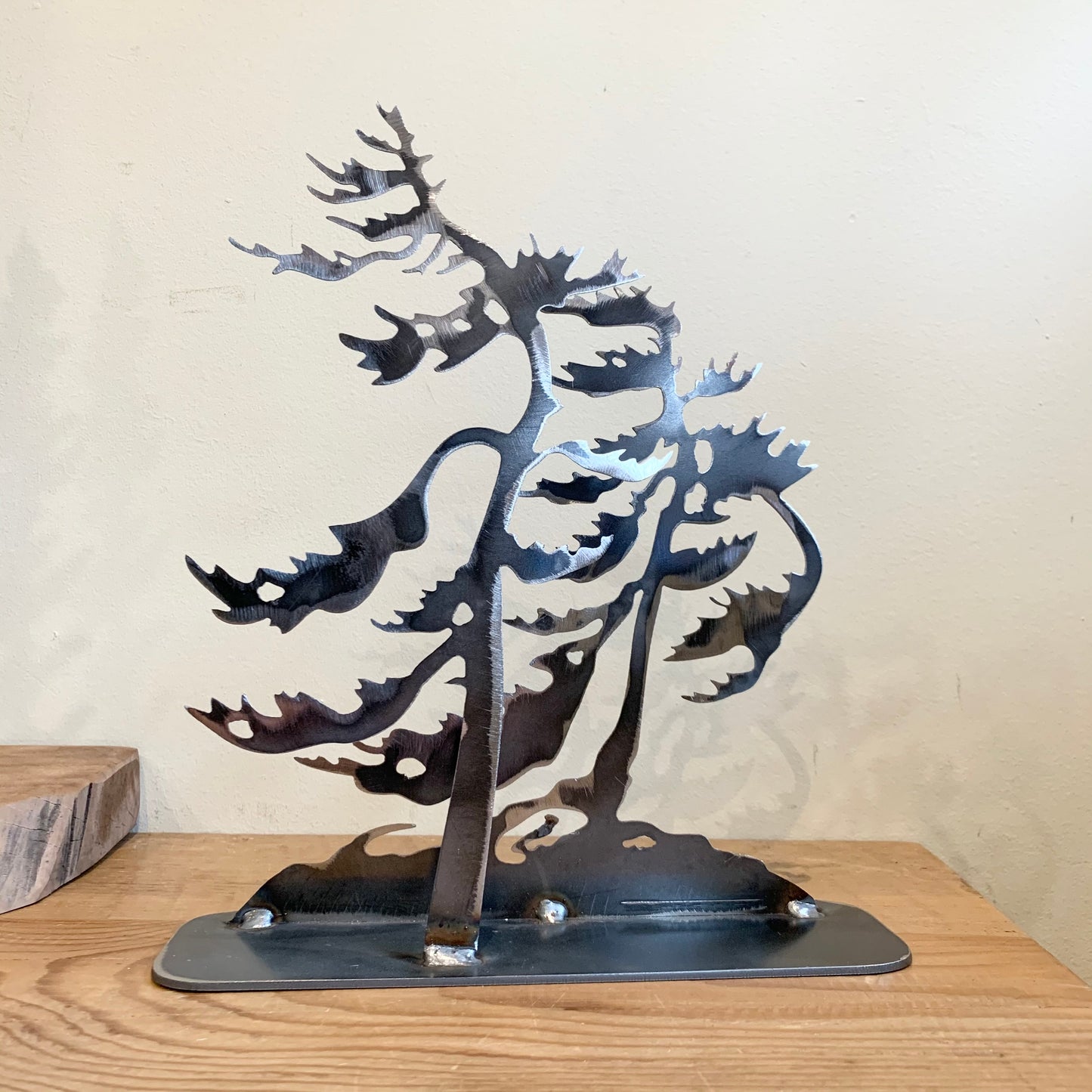 Reclaimed Metal Sculptures - Trees