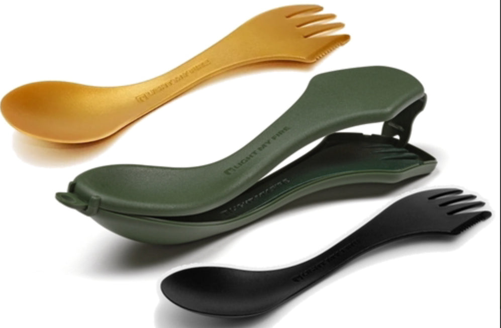 Light My Fire Original BPA-Free Sporks'n Case, 2-Pack with Case